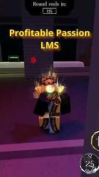 Profitable Passion LMS in Forsaken! Any Killer VS Any Golden Skin. #forsaken #roblox #lms #shorts