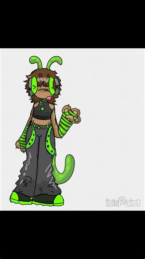 alien :P #plsdontletthisflop #artist #art#givemebackmywig #ibispaint #digitalart