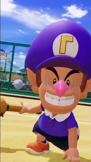 Mario Tennis Fever: The Dark Truth About Baby Waluigi 🛑 #shorts