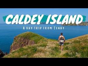 Tour of CALDEY ISLAND | a tropical island near Tenby owned by Cistercian monks