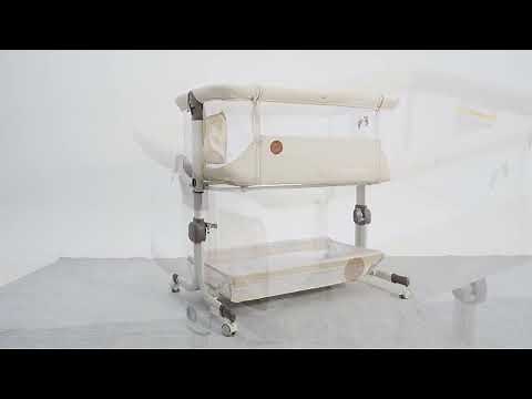 How to Use the MOMFANN Baby Bassinet Bedside Sleeper | Easy Setup + Functional Guide