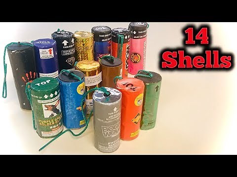 Canister Shell Firework Comparison 2020