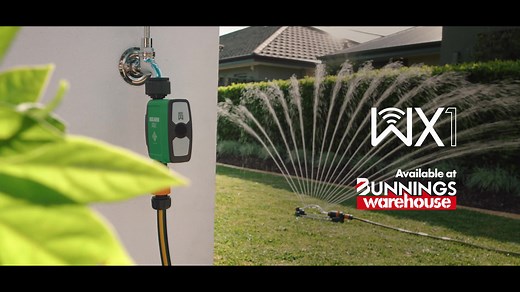 The WX1 Tap Timer is the latest technology in Wi-Fi watering. Now available at Bunnings. | Holman Industries
