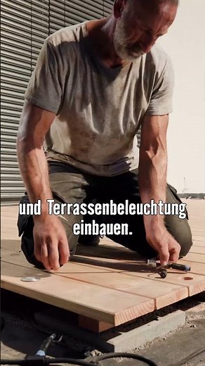 Anleitung: Holzterrasse bauen