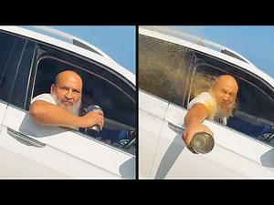 Angry Driver Gets Instant Karma