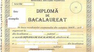 CAMERA ASCUNSA: Cum arata o diploma falsa de Bacalaureat. Pret 1.200 de euro