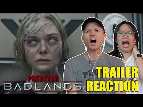Predator: Badlands Official Trailer | Reaction & Review | Elle Fanning