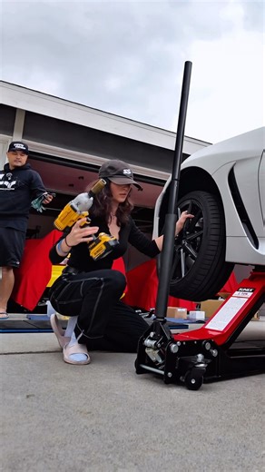 Lo on Instagram: "Time to go more Low on the BRZ! Excited to do some testing with these @riactionperformance coilovers! They also match the calipers quite well珞 • Front suspension day pt.1 #riaction #coilover #brz #installday #lo2slow"