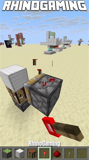 How To Build A Block Swapper In Minecraft JAVA Edition! #shorts