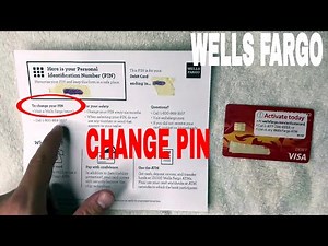 ✅ 4 Ways To Change Wells Fargo PIN Number 🔴
