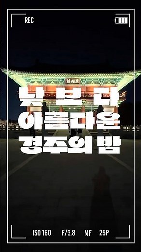낮보다 아름다운 경주의 밤 :: 경주 야경 명소 모음 🌙
