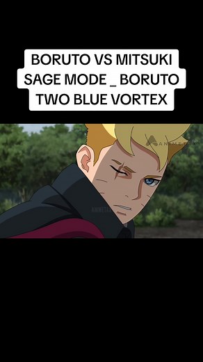 Boruto vs Mitsuki - Epic Sage Mode Battle with Two Blue Vortex