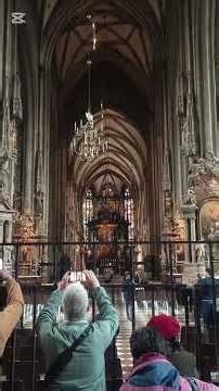 stephansplatz Internal view Austria🇦🇹 #travel #europeancitytravel