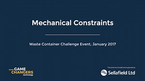 Game Changers - Mechanical Constraints