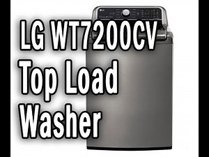 LG WT7200CV - 5.0 cu.ft. Mega Capacity Top Load Washer Overview