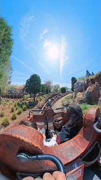 POV Riding Seven Dwarfs Mine Train at Magic Kingdom ￼with ‪@insta360‬ x5
