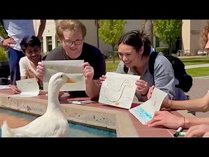 I took my duck to College 📚🦆