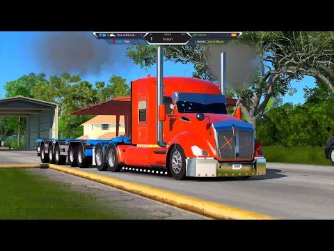 CARRETERAS HONDUREÑAS ADROID JUGANDO DESDE GFORNOW AMERICAN TRUCK SIMULADOR KEMWORTH T680