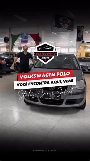 🚗💨 Comece 2026 acelerando! Chegou a hora de virar a chave e mudar de fase 🔑✨ Na Status Car’s Select, apresentamos o VW Polo 2008: ✔ Conforto que surpreende; ✔ Economia pra rodar sem preocupação; ✔ Design que nunca sai de moda; ✔ Qualidade e procedência que você pode confiar! É o carro ideal pra quem quer sair do comum e entrar em 2026 com estilo, segurança e liberdade 🚘🔥 Status Car´s Select Um desejo não muda nada. Uma decisão muda tudo! 📲WhatsApp (13) 3591-8434 🌏www.statuscarsselect.com.