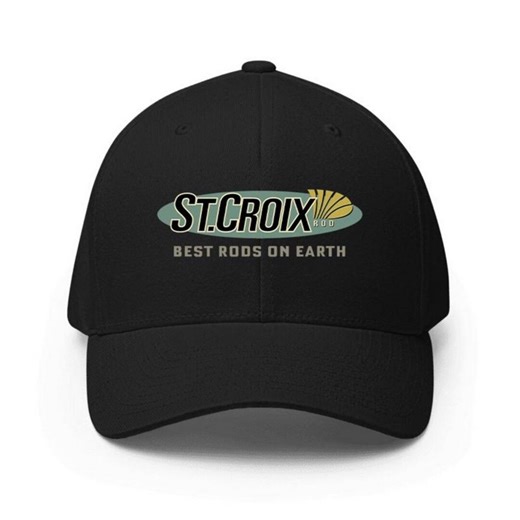 St. Croix Rod Logo Hat Baseball Printed Cap Adjustable - Etsy