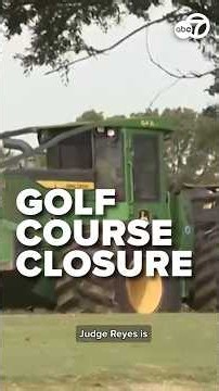 Trump says popular DC golf course will close