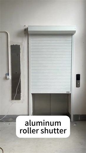 #aluminum #rollershutter #insulated #door #window