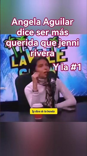 Angela Aguilar - Jenni Rivera will always be #1, the Queen of Regional Mexican Music