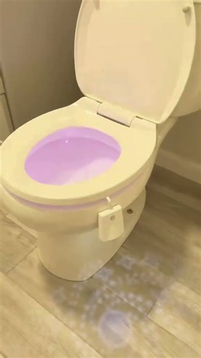Say Goodbye to Dark Bathrooms with the Chunace Toilet Bowl Night Light Motion Sensor!#shorts