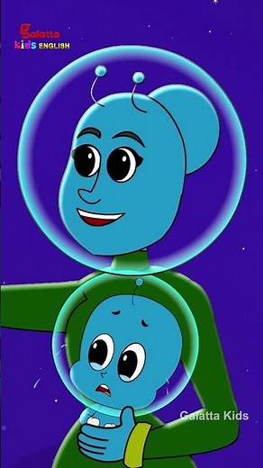 The Moon Song - Alien version | English Nursery Rhymes for Children | Galatta Kids | Kids Song