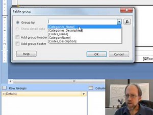 Database - Report Builder Part 3 - Grouping