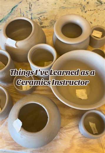 Lessons from Teaching Ceramics Workshops