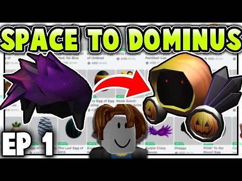 Space Hair to Dominus (WE TRADED AWAY SPACE HAIR!) Roblox Trading Ep 1