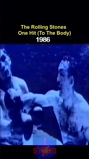 the rollingstones - one hit (to the body) 1986 #therollingstones #music #rock #mickjagger #stars