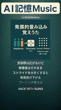「発展的畳み込み覚えうた」でG検定対策を効率化する方法 #g検定