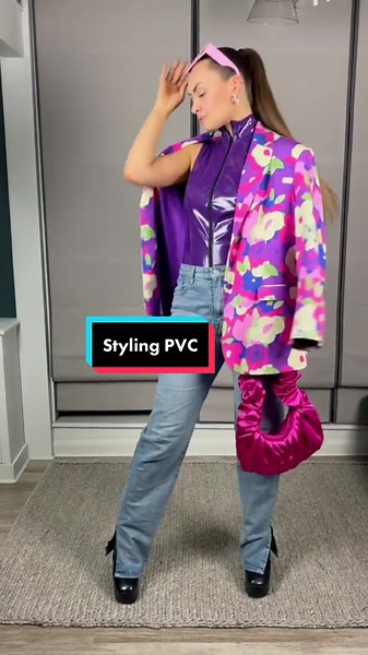 Do you own any PVC? We love styling our alternative fashion with regular fashion ☺️ #pvc