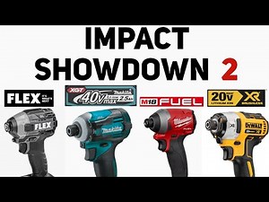 Makita 40V Impact vs. Milwaukee Fuel vs. Dewalt XR vs Flex - BEST IMPACT DRIVER?