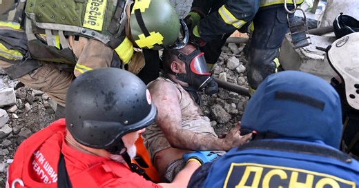 Russian drones and missiles target Ukraine’s eastern city of Kharkiv, killing 3, officials say