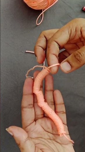 "Easy Woolen Flower Making || Hand Embroidery Decoration"