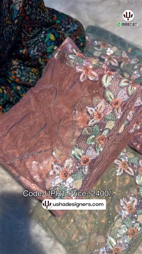 Kambhampati Jhansirani on Instagram: "Party wear Sarees Code-UPR1 Price-2400/- WhatsApp : 9908821827 WhatsApp : 99859661155 📞 Call : 6302391827 💰 no cash on delivery ✔️ 🏤BEST WHOLESALE SHOP🌏 Dm me for only orders 🌸No exchange✔️ 🌸No replacement✔️ 🌸No return✔️ 🌸No bargain✔️ 🌸No order cancellation ✔️ ✔️Can be delivered any where in India📦 Address:- 1-255 , OPPOSITE ALANKAR BAKERY, LINGA MURTHY APARTMENT, ABOVE CANARA BANK, VUYYURU - 521165. #onlineshopping #ushadesigners119 #trustedpage #