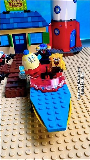 LEGO BOATING SCHOOL 🚤🚤🚤#brickbobfilms #spongebob #lego