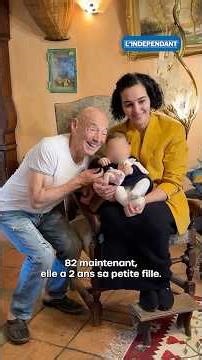 À 91 ans, il est papa d'une fille de 6 mois