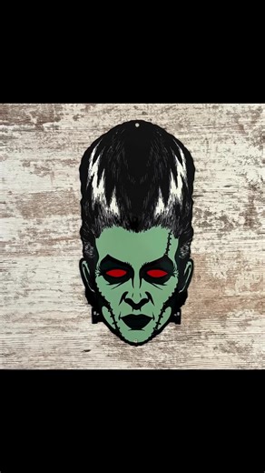 Bride of Frankenstein Halloween Art & Decor