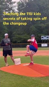 Changeup Pitch Deaign Session- this is a way to lower RPM without adjusting the grip