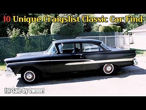 Discover 10 Rare Classic Cars on Craigslist - For Sale by Owner | Get Them Now!