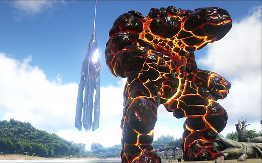 方舟生存进化：创世纪X岩石巨人前期驯服方法！石头人！