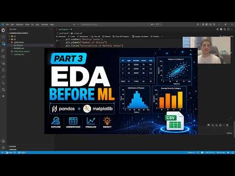 Learning Data Science, ML & AI | Part 3: Exploratory Data Analysis Before Machine Learning
