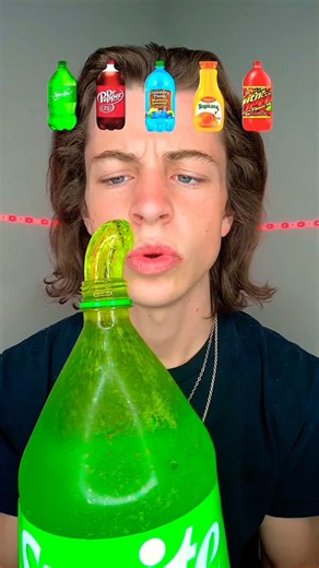 Sprite Pepsi botal reaction