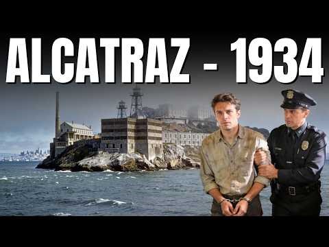 A Day Inside Alcatraz Prison, 1934 (America's Most Notorious Jail)