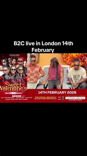 B2C live in London