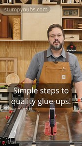 This is my favorite method for gluing panels with flawless results! #woodworkingtips #woodworking #stumpynubs | Stumpy Nubs Woodworking Journal